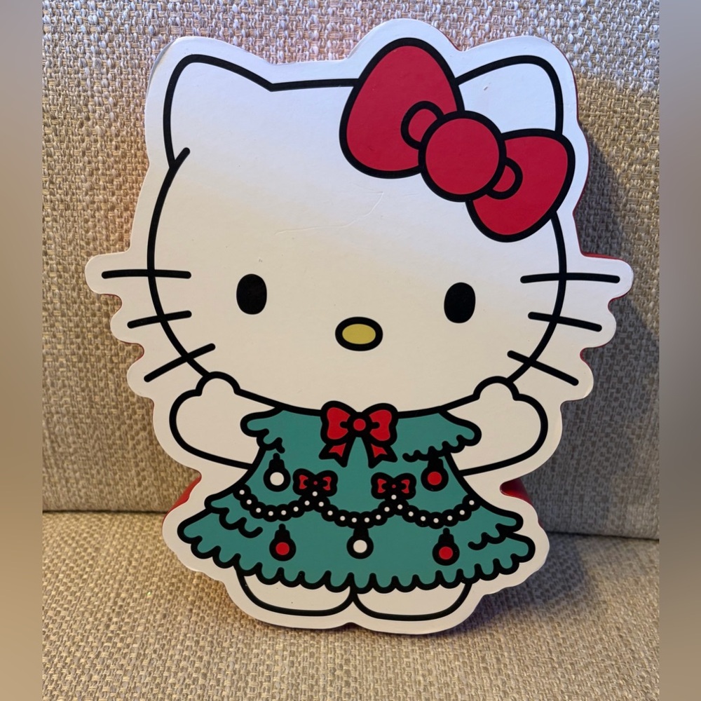 Hello Kitty Christmas Wood Decor New